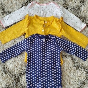 Carter's Three Stunning Onesies!